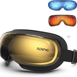 Eye Massager with Heat & Cooling, Voice-Control