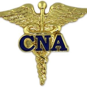 PinMart CNA Caduceus Enamel Lapel Pin (10 Pack)