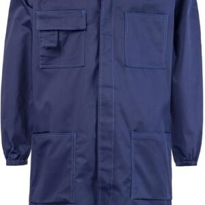 Mens Laboratory Coat DIY Workshop Long Jacket Warehouse Workwear Overcoat Adult Lab Coat