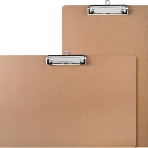 Jspupifip 2 Pack 11x17 Clipboards with Low Profile Clip, Extra Large Wood Clipboard Horizontal Art Drawing Board